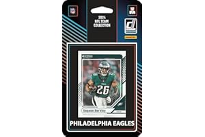 FRESHD CARDS 2024 Donruss Philadelphia Eagles Factory Sealed NFL Team Set Saquon Barkley Jalen Hurts AJ Brown Devonta Smith Terrell Owens Rated Rookies RC Cooper DeJean Jeremiah Trotter