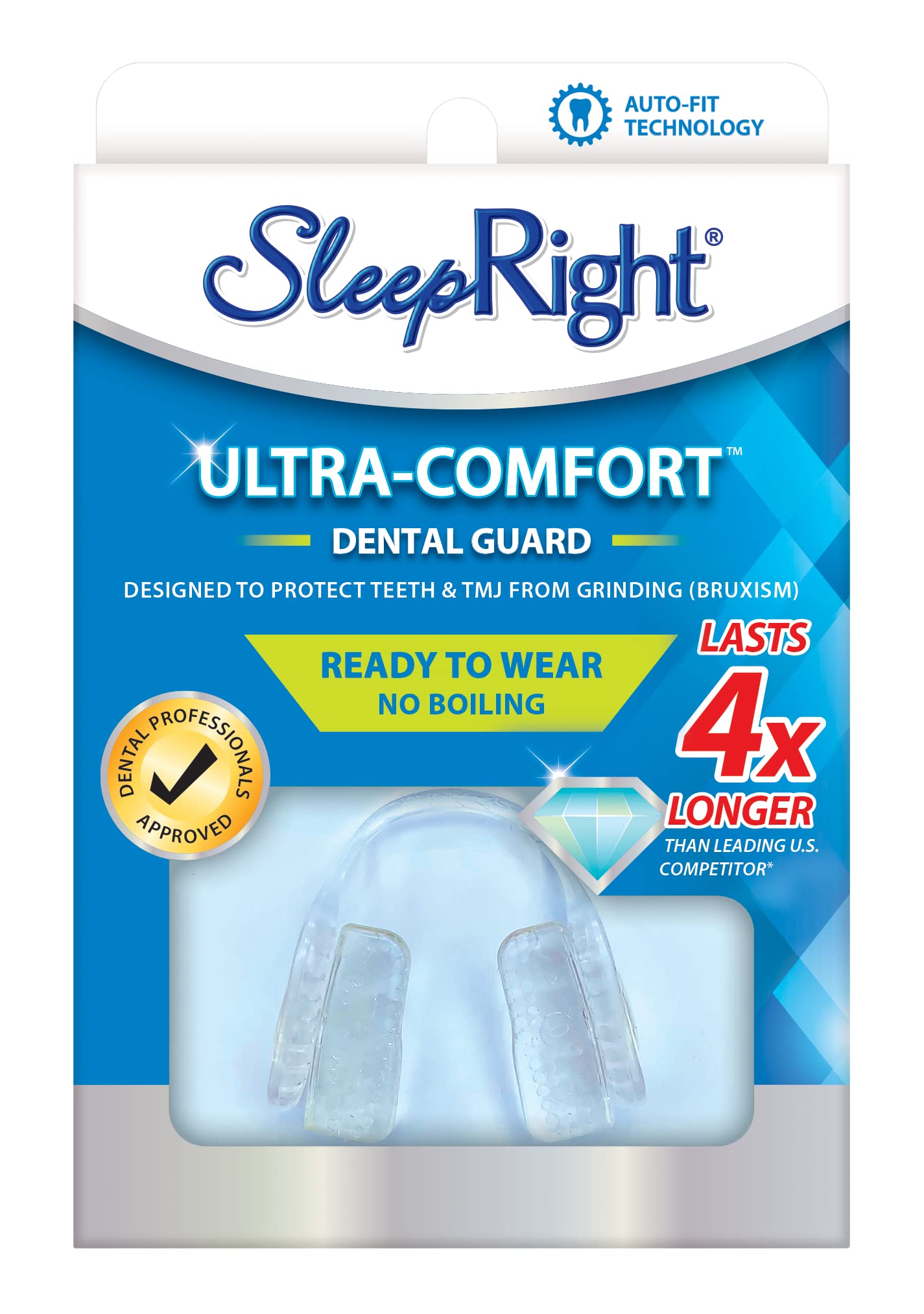 SleepRight Ultra Comfort Dental Guard - UK/EU Version