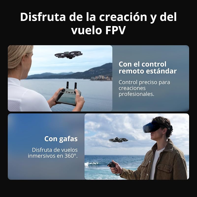 Avata 360 Fly More Pack (DJI RC 2), drone com câmara 8K de 360°