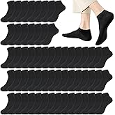 GEPAPE Mens Cushion Ankle Socks Men Low Cut Comfort Breathable Casual Socks Bulk