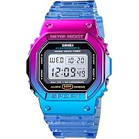 Armitron Sport Damen Digitaluhr Mit Chronograph – Wasserdicht Bis 100 M, Harzarmband, LCD-Display