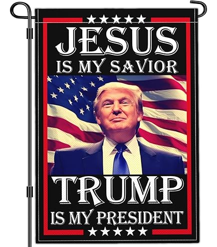 Eco No Trump Anti-Trump 5 Double Sided 12x16 In Yard Road Sign W/Stand - Foto 13
