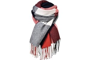 FAUSON Scarfs for Women - Winter Scarf for Women Cold Weather Soft Pashmina Scarf