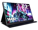 ZSCMALLS Portable Monitor 17.3 Inch 144Hz 1080P FHD