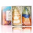 Earth & Home Rocksoap Bar Soap-Gemstone Soaps with Real Crystals Inside- Moisturizing & Scented Fancy Soap Gift for Women- Crystal Soap with Natural Ingredients & Essential Oil- Christmas soap gift