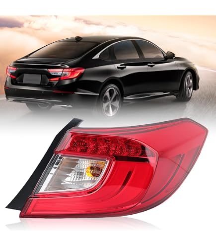 Feu Arrière Gauche LED Pour Honda Accord Berline 2018-2022 - Réf. 33500TVAA01, Neuf