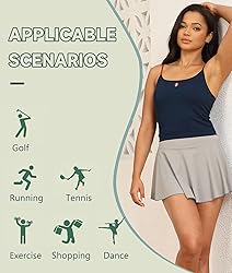 Womens White High Waisted Pleated Skirts with