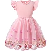 Akyzic Toddler Tulle Dress Unicorn Outfit Birthday Princess Party Girls Summer Causal Tutu Skirts