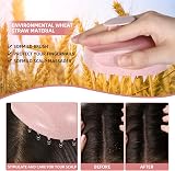 Sofmild Scalp Massager Pink Wheat Straw Silicone Shampoo Brush view 4