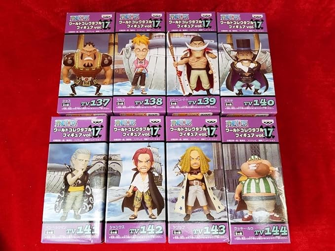 Amazon ワンピース ワールドコレクタブルフィギュア Vol 17 全8種セット シャンクス ベックマン ヤソップ マルコなど ワーコレ フィギュア ドール 通販 Amazon ワンピース ワールドコレクタブルフィギュア Vol 17 全8種セット シャンクス ベックマン ヤソップ マルコなど ワーコレ フィギュア ドール 通販