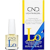 CND LIGHTNINGOIL, Lightning-fast absorption & hydration, nail & cuticle care, 0.5 fl oz