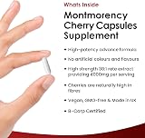New Leaf Montmorency Cherry 6000mg 120 Vegan Capsules High Potency view 2
