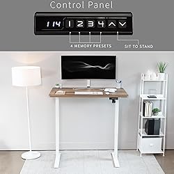 VIVO Electric 48 x 30 in Standing Desk, Memory