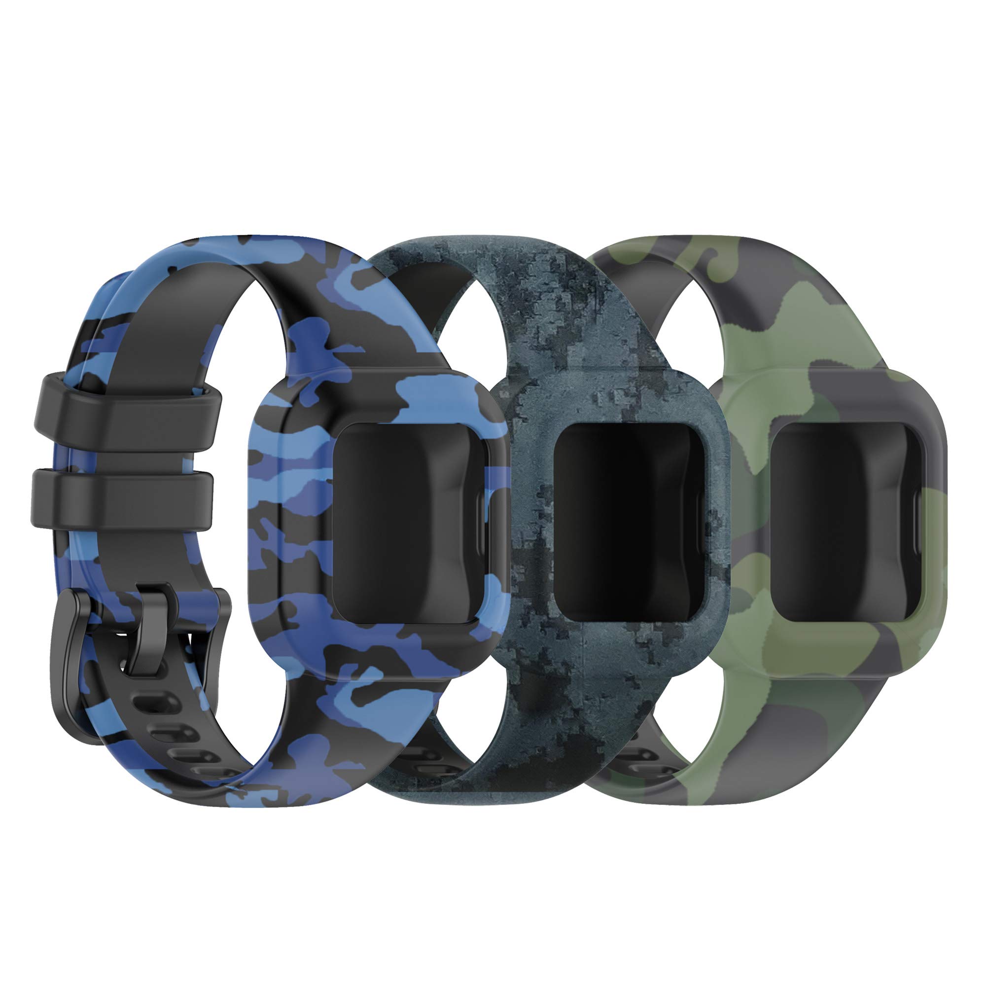 TenCloud Straps Compatible with Vivofit jr.3 Strap, Replacement Soft Silicone Wristband Band Armbands for Kids for Vivofit jr.3 Fitness Tracker (3A)