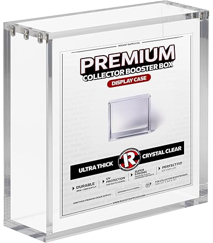 Amazon.com: VINJKZQ Acrylic Magnetic Display Case for MTG Set Booster & 30- Pack Play Booster Box - Heavy Duty 8mm Thick, UV Protection Storage Box