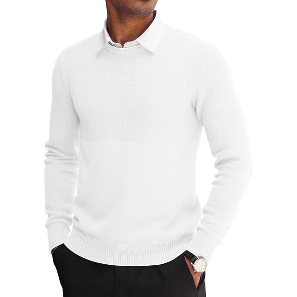 GreenMount Men's Cashmere Hoodie Sweater - Long Sleeve Pullover With Pocket, 50% Recycled Cashmere Blend - View #9
