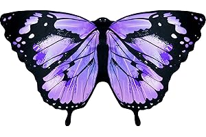 IROLEHOME Monarch Butterfly-Wings for Kids Girls Princess Dress-Up Fairy Costume for Toddler Big Sister Gifts Dance Party Toy