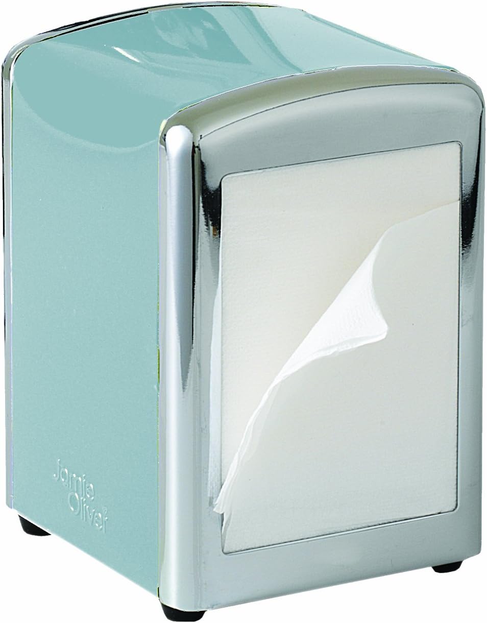 Jamie Oliver Napkin Dispenser, Vintage Blue Amazon.co.uk Kitchen & Home