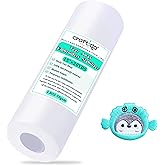 Craftido Tear Away Embroidery Stabilizer Backing 15" x 20 Yd/roll Compatible with Most Hoops 1.8oz Medium Weight for Machine Embroidery and Hand Sewing