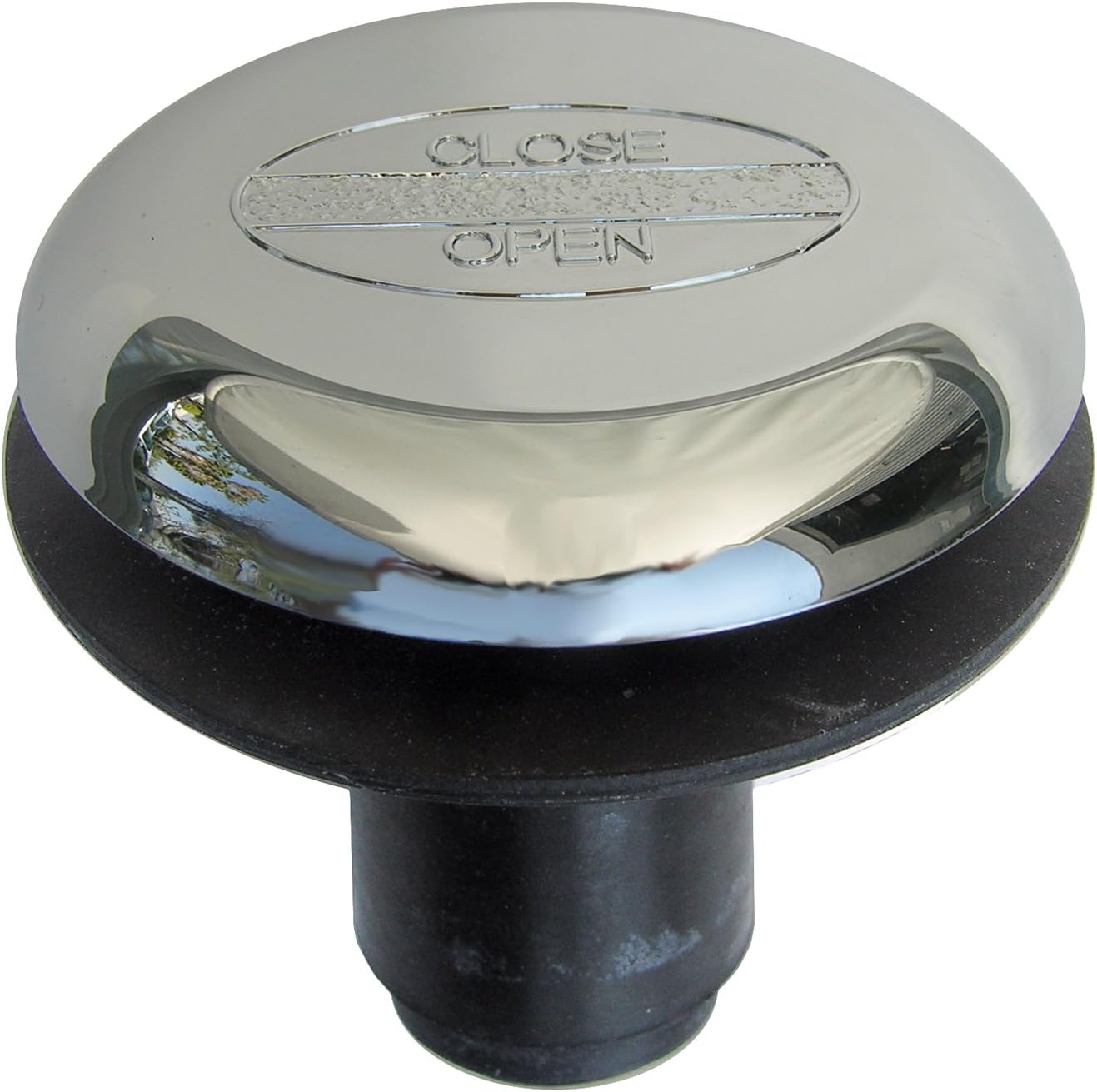 LASCO 03-4825 Rapid Fit Style Strainer Stopper Bathtub, Chrome Plated - Drain Stoppers - 
