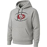 Hybrid Sports NFL - Logo Snap - Officially Licensed Lightweight Pullover Hoodie