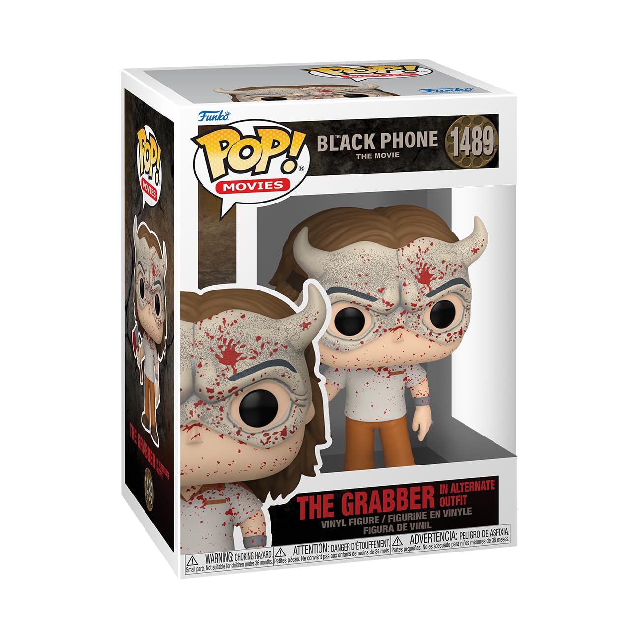 Funko POP! Movies: Black Phone - the Grabber - Bloody - Collectable Vinyl Figure - Gift Idea - Official Merchandise - Toys for Kids & Adults - Movies Fans - Model Figure for Collectors and Display