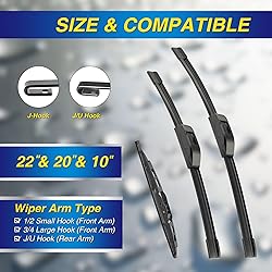 5 PLUS® Windshield Wiper Blades Replacement for