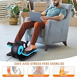 UOUCOO Electric Pedal Exerciser Mini Elliptical Under Desk Bike view 5
