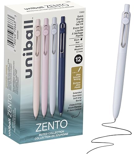 Amazon.com: 三菱鉛筆 Uniball ZENTO Basic Model Rollerball Pen