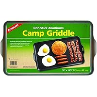 Two Burner Non-Stick Camp Griddle, 16.5 x 10-Inches Black 1