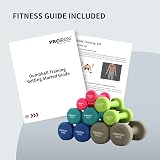 PROIRON Neoprene Dumbbell Weights Pair 1.5KG Purple Non-Rolling Coated view 6