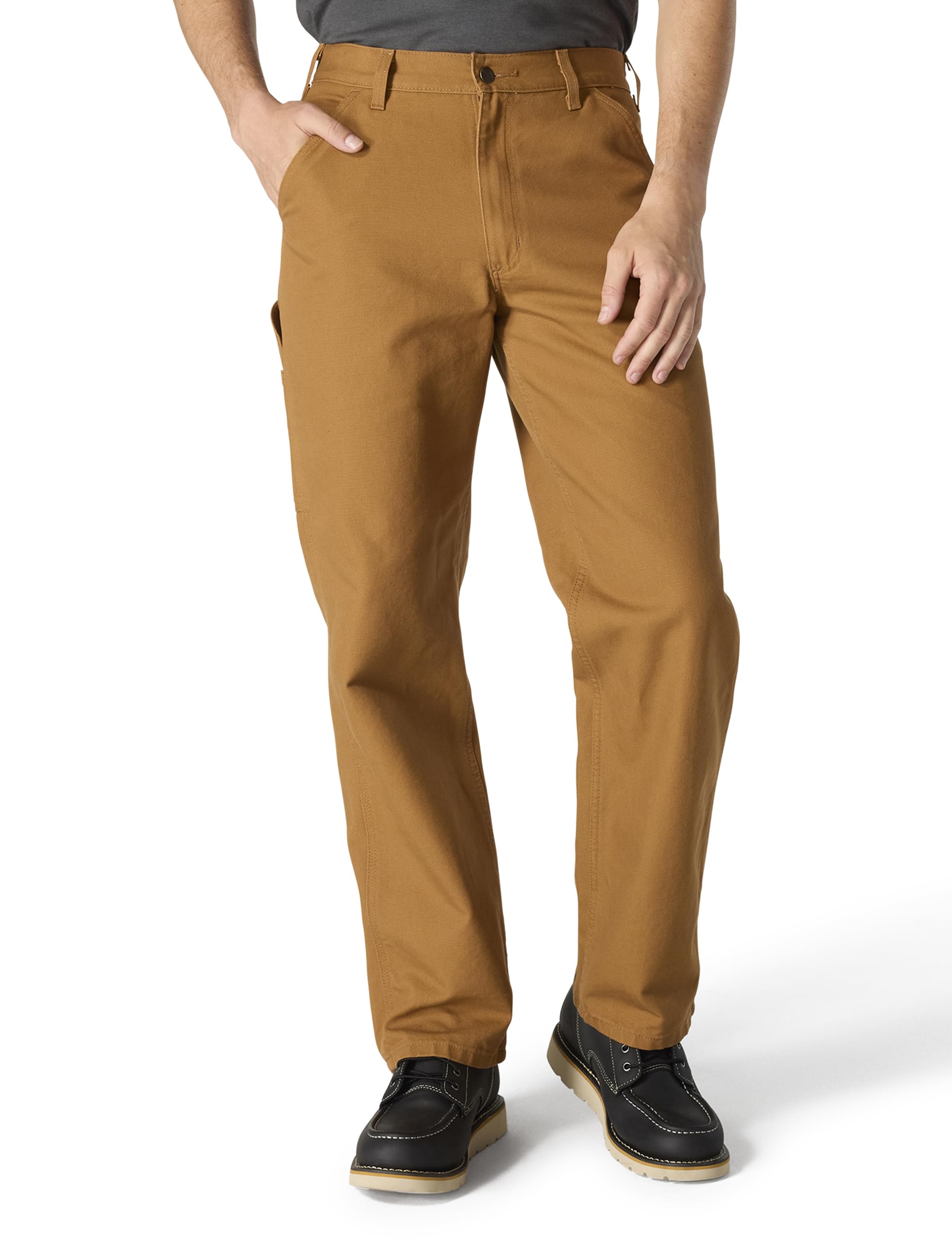 Photo 1 of Carhartt Men's Loose Straight Washed Duck Dungaree, Carhartt Brown, W40 x L36