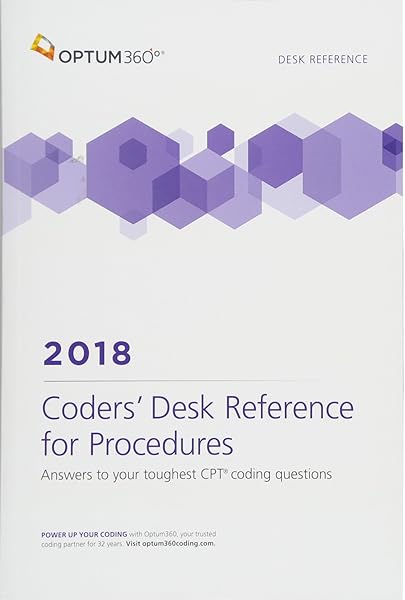 Coders Desk Reference For Procedures 2018 9781622543328 Medicine Health Science Books Amazon Com