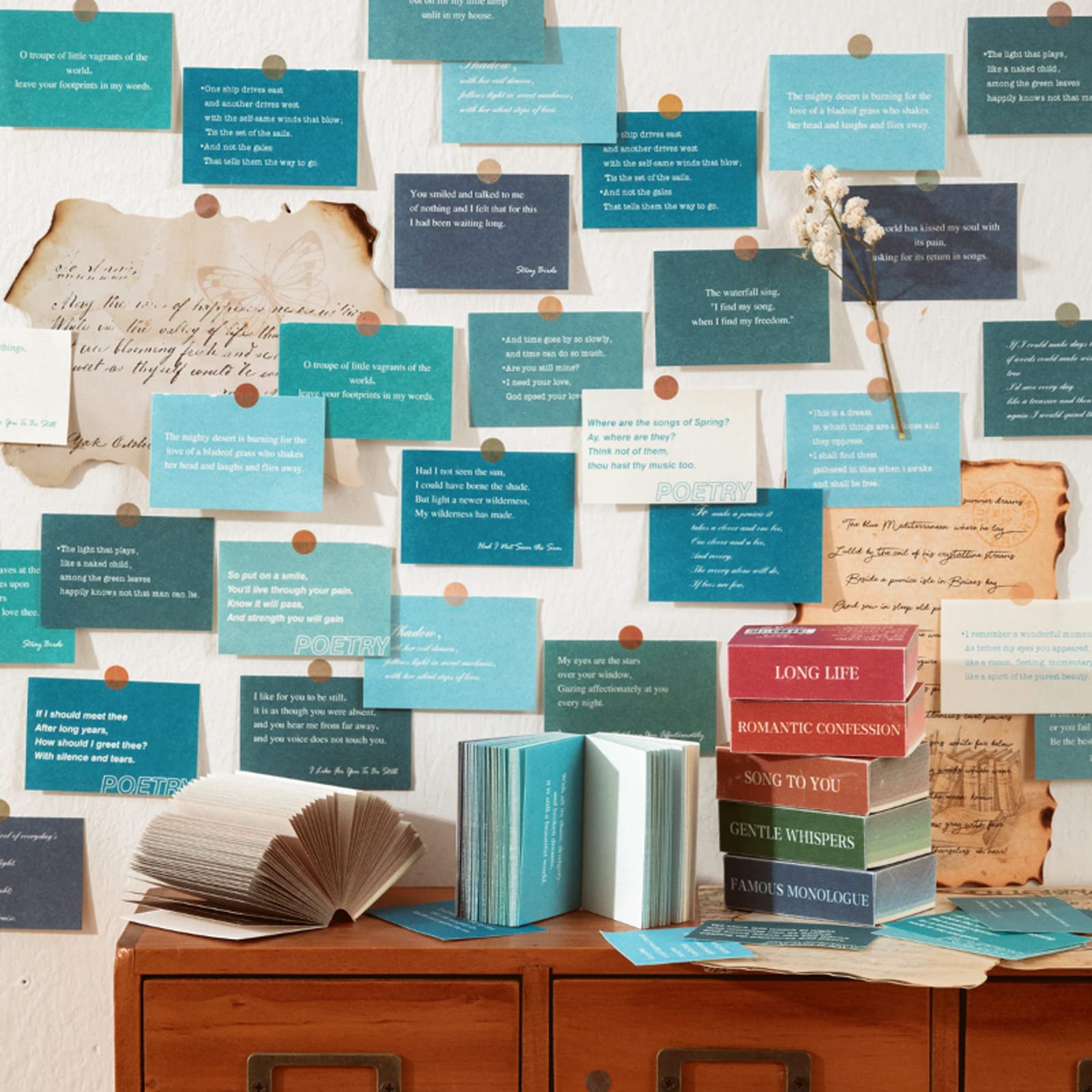 800pcs Vintage Scrapbook Paper Pack - Aesthetic Decorative Paper Mini Journal for Scrapbooking Journaling Supplies Tiny Dictionary Craft Paper for Junk Journal Supplies Vintage Scrapbooking Supplies