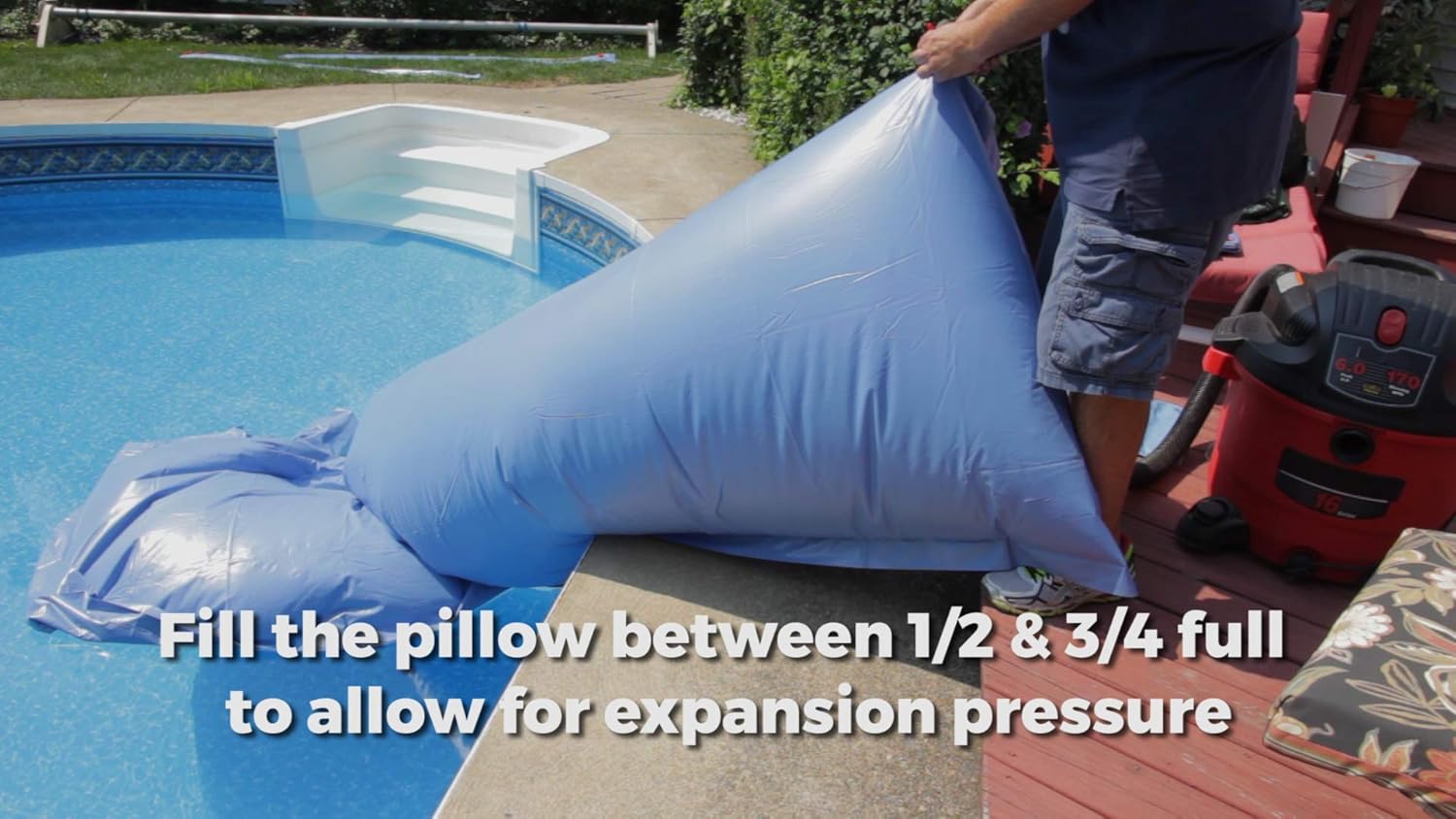Buffalo Blizzard 18 Or 22 Gauge 4 X 8 Swimming Pool Winter Air
