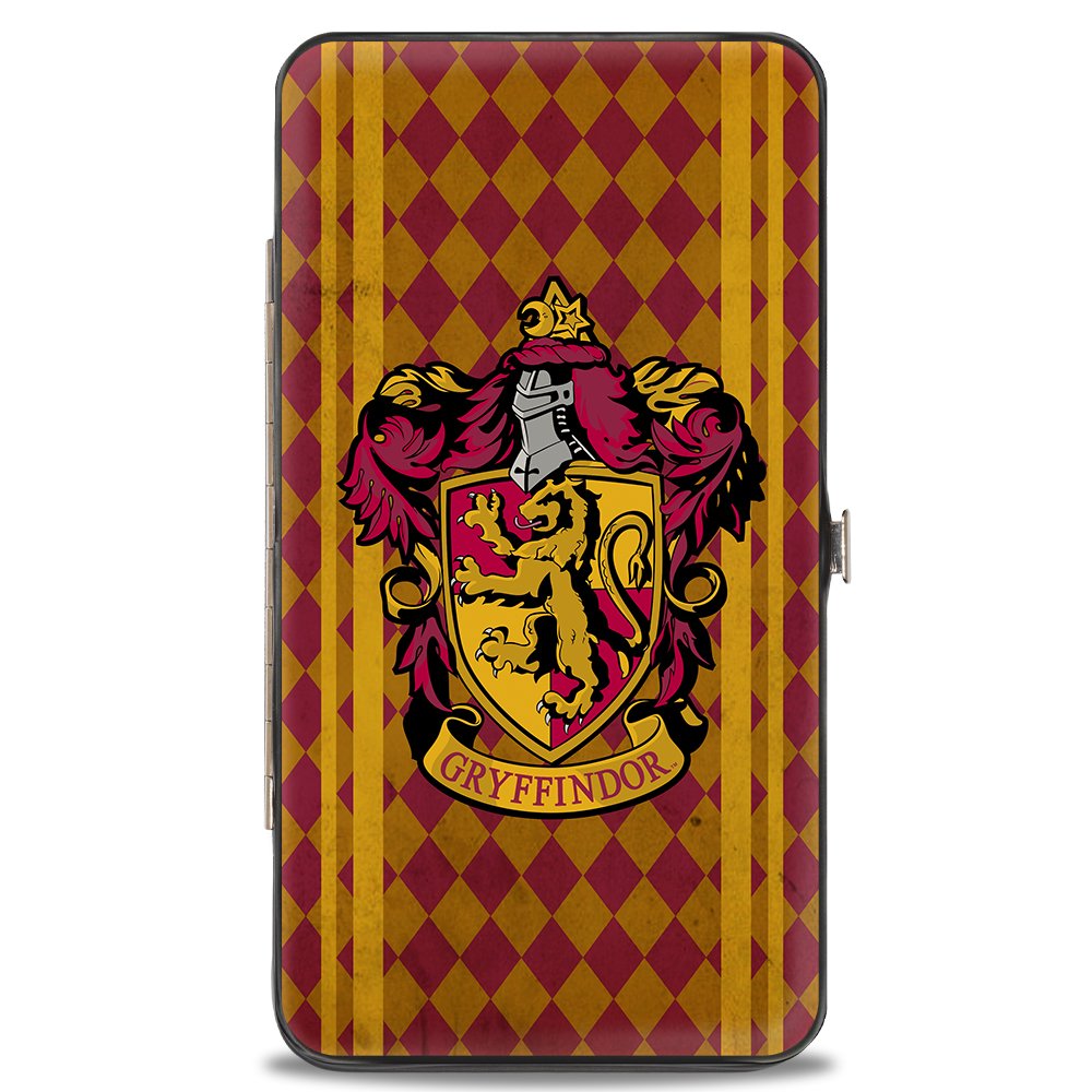Buckle-Down - Wallet - Hinge Wallet - Gryffindor Unisex-Adults Womens