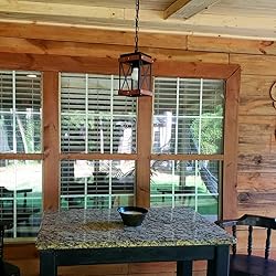 Fivess Lighting Rustic Farmhouse Plug in Pendant