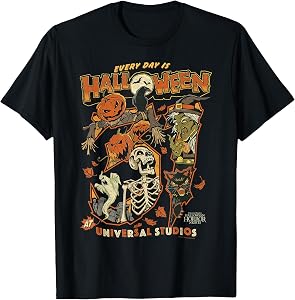Halloween Horror Nights HHN Every Day is Halloween T-Shirt