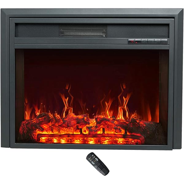 DONYER POWER 13 Height Mini Electric Fireplace Tabletop Portable Heater,  1500W, White Metal Frame,Room Heater,Space Heater : Amazon.ca: Tools u0026 Home  Improvement