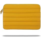 ANECDOTE Laptop Case 15-16 Inch – A Perfect Laptop Sleeve - Compatible with MacBook Air/Pro 15 inch M3 M2 M1 Chip Pro Max 2023-2021 – Fits Well, Made of 100% Nylon with Aesthetic Design (Marigold)