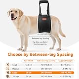 BRO Large Dog Mobility Sling Back Hind Leg Lifting Harness Reflective Straps view 5
