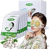 16 Packs Steam Eye Mask,Warm Eye Compress for Dry Eyes Sleep Mask,Hot Auto Heated Eye Masks Relaxing Items for Women Moist Heat for Eyes Soothing Eye Fatigue,Disposable EyeMask for SPA Essentials