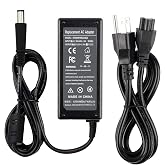 65W Charger Adapter for Dell Latitude 3190(2-in-1) 7490 7480 7440 7250 7290 5480 5490 3120 E5470 E5430 E5440 E5450 E6230 E6430(i5) E7450 Chromebook 11 3180 3189 LA65NS2-01 HA65NM130 Power Cord.