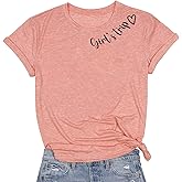 QFM Girls Trip Shirts for Women Plane Travel Graphic Tees Girls Vacation Shirts Letter Print Hiking Short Sleeve Top