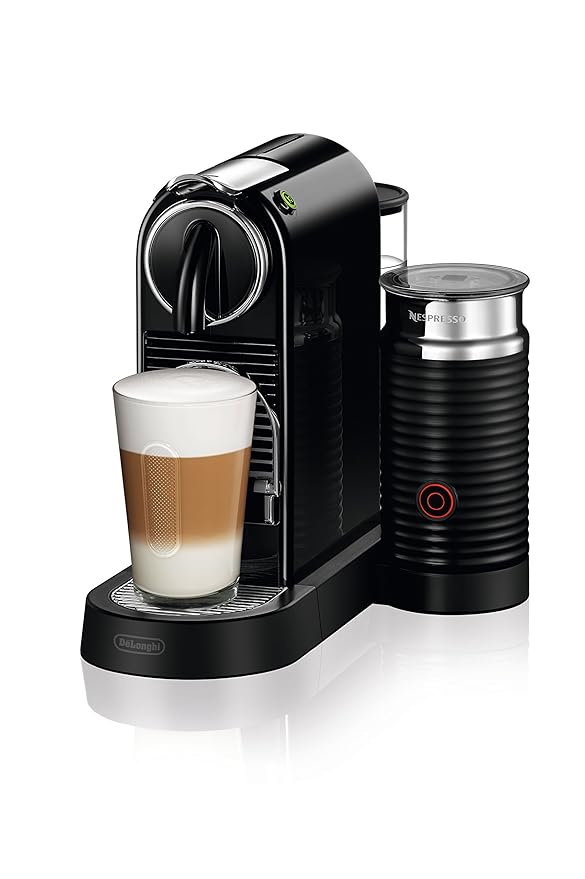De'Longhi Nespresso EN267.BAE Citiz Kaffemaschine | Hochdruckpumpe und perfekte Wärmeregelung | Energiesparfunktion | Integri