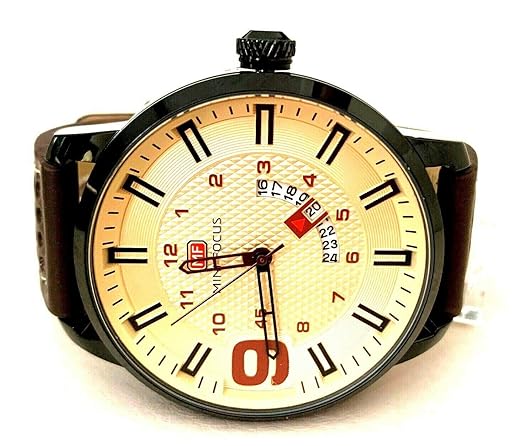 Mini Focus Luxury Mens Watch,Top Brand Quartz Watch, Casual Fashion Chronograph Waterproof Stainless Steel Back Male Wristwatch MF0017G.01