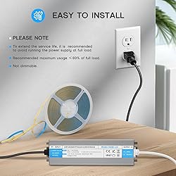 VOEWT LED Driver 100 Watts Waterproof IP67 Power