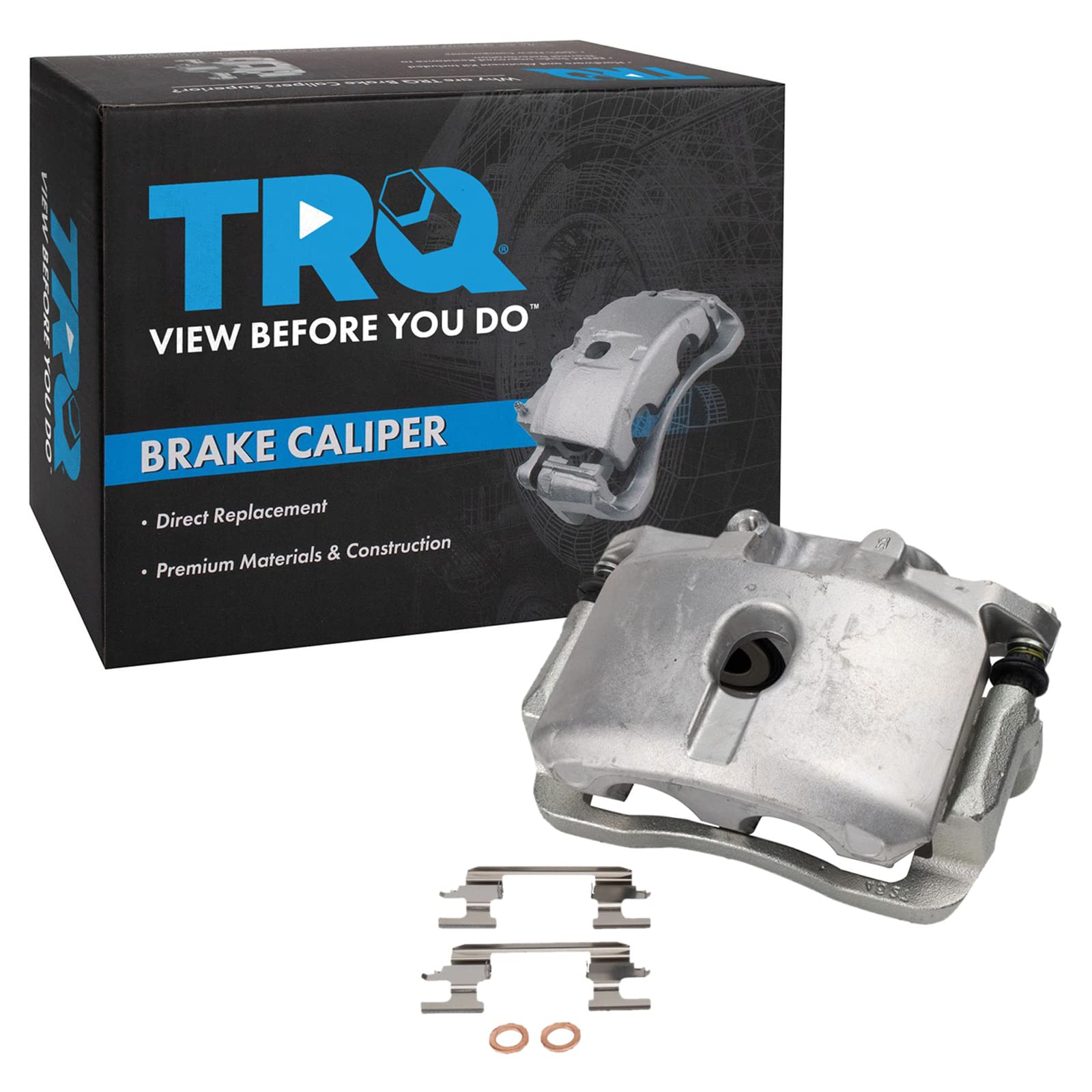 TRQ Rear Right Brake Caliper Fits 2002-2006 Cadillac 2002-2014 Chevrolet GMC