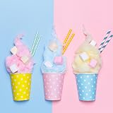 Giles & Posner Candy Floss Maker Blue Cotton Candy Machine view 9