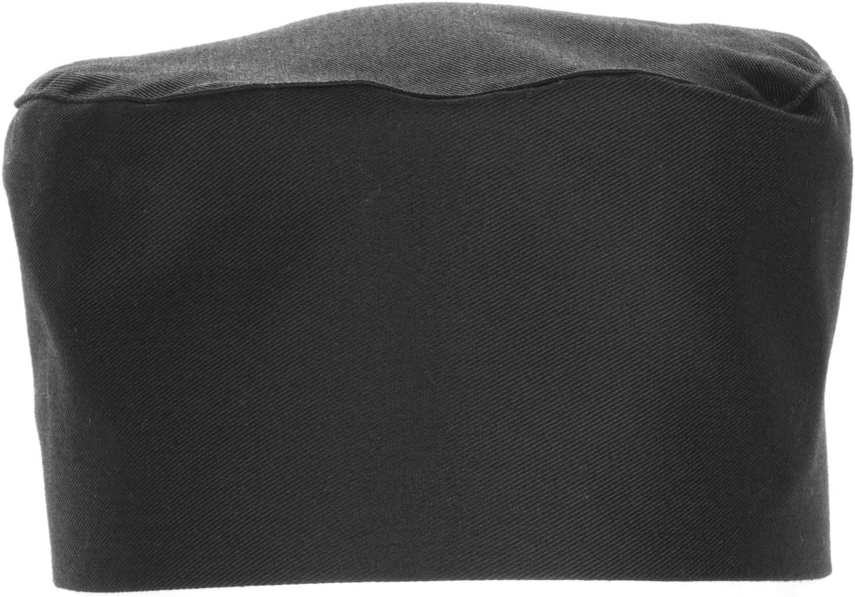 Chef Works Chef Beanie, Black, L/XL at  Men’s Clothing store